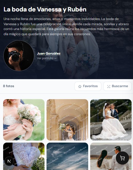 Galería pública de casamientos en PhotoBook — La boda de Vanessa y Rubén